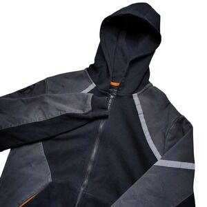 Linus Tech Tips Jacket Mens Medium LTT Swacket Full Zip Reflective Athleisure